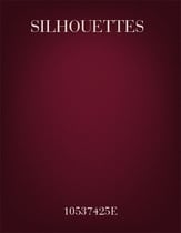 Silhouettes SATB choral sheet music cover